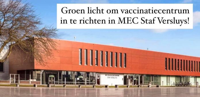 Vaccinatiecentrum MEC Staf Versluys