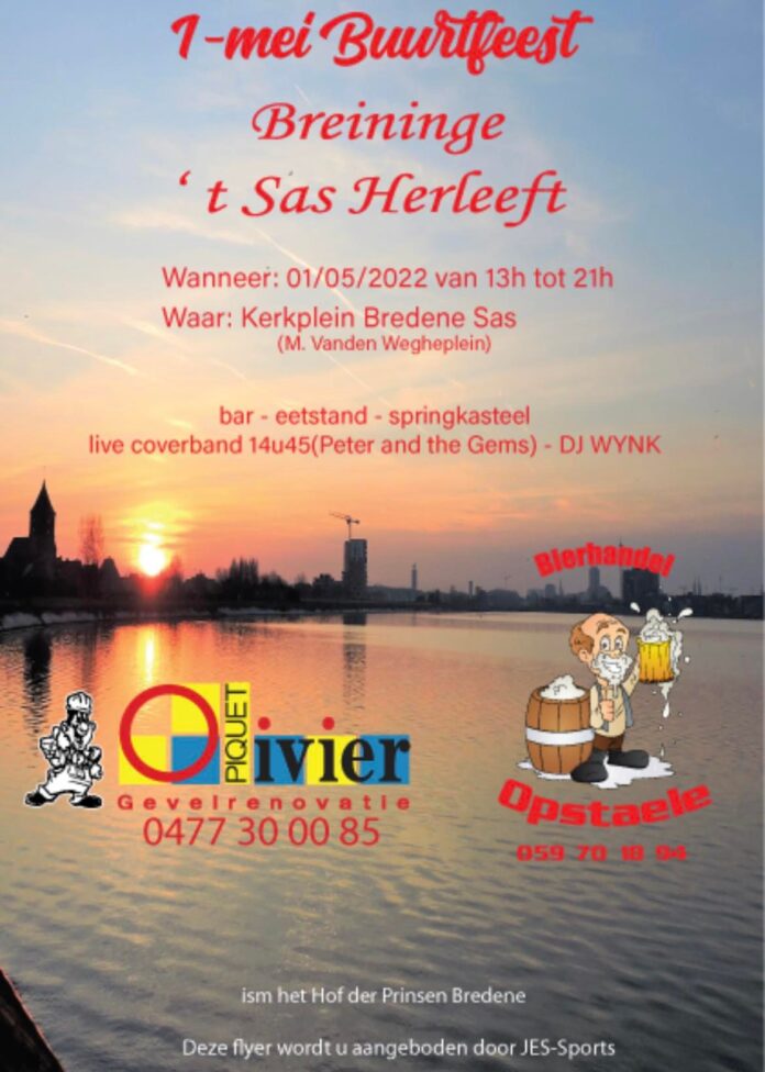 Affiche 't Sas herleeft