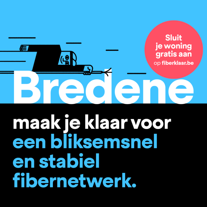 Fiberklaar in Bredene